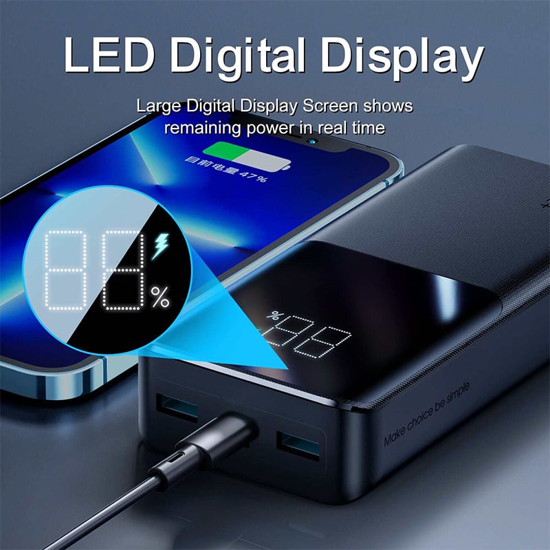 Picture of JOYROOM JR-QP192 20000mAh 22.5W Fast Charging Digital Display Power Bank