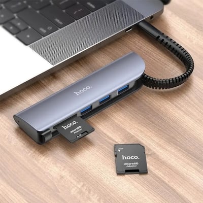 Picture of Hoco HB22 Memory Card Adapter (TF to SD)