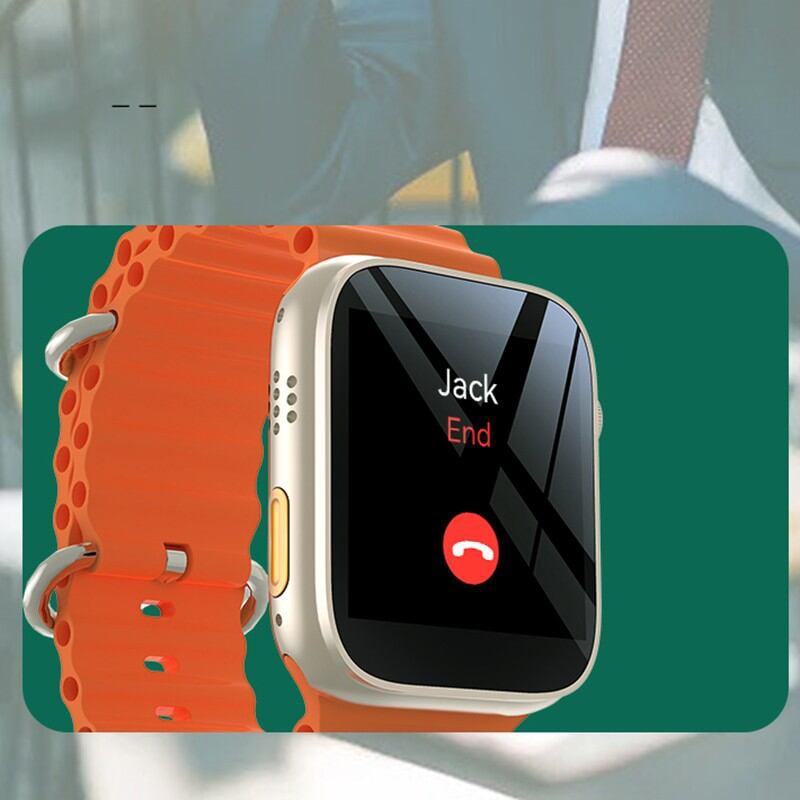 Picture of T800 Ultra 2 Smart Watch 1.99 inch Infinite Display Wireless Charging Bluetooth Call Watch For Men Women IP67 Waterproof Heart Rate Sleep Monitoring Smartwatch
