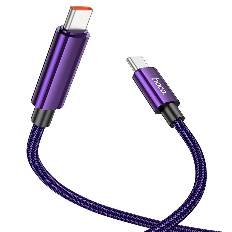 Picture of Hoco U125 Benefit Type‑C to Type‑C PD 100W Fast Charging Cable (1.2m)