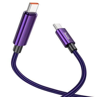 Picture of Hoco U125 Benefit Type‑C to Type‑C PD 100W Fast Charging Cable (1.2m)