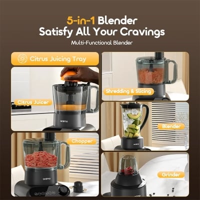 Picture of oraimo OmniBlend 2 OBL‑881A (5‑in‑1 Multifunctional Blender, 1500W)