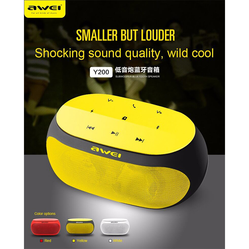 Picture of Awei Y200 HiFi Wireless Bluetooth Speaker 9w