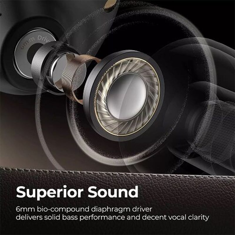 Picture of SoundPEATS Free2 Classic Bluetooth V5.1 Single Mic 8H IPX5 Type-c Touch Playtime 30H Wireless Earbuds