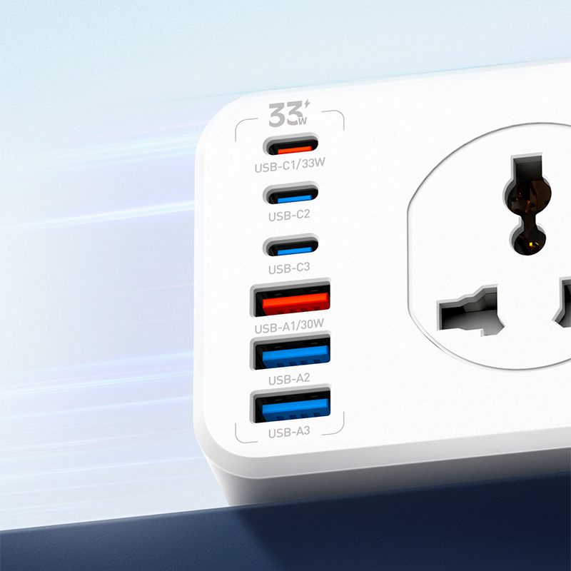 Picture of LDNIO SC10610C 2500W Universal Power Socket