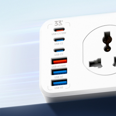 Picture of LDNIO SC10610C 2500W Universal Power Socket