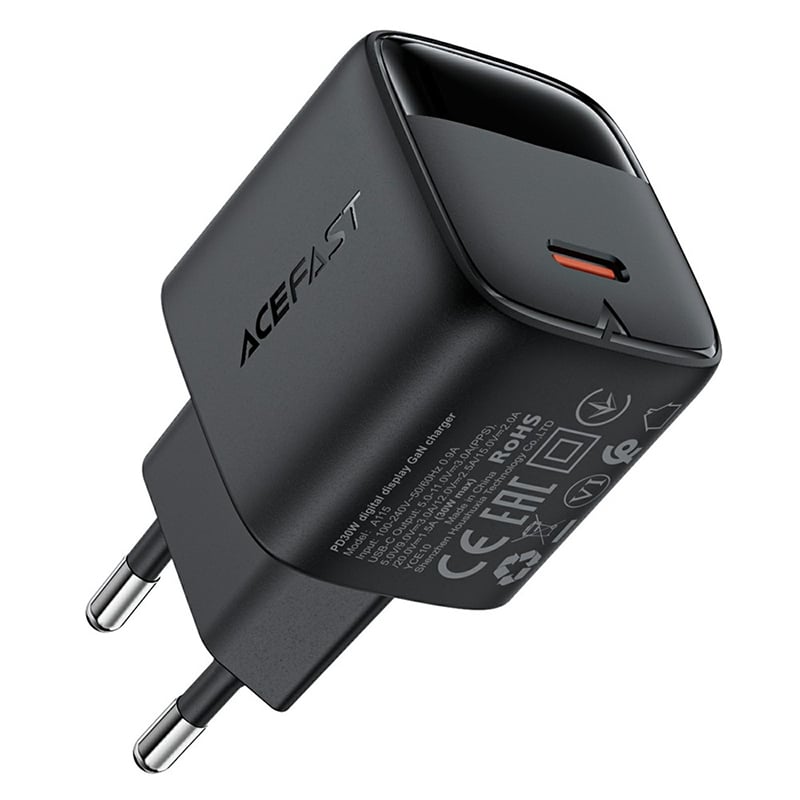 Picture of ACEFAST A115 PD 30W GaN Adapter with Display
