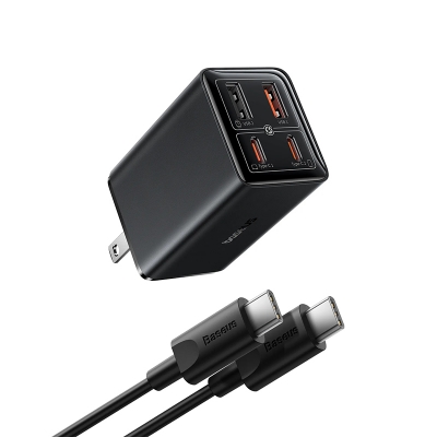 Picture of Baseus GaN6 Pro 65W Fast Charger For Macbook Samsung IPhone Pixel Huawei