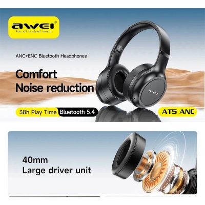 Picture of Awei AT5 ANC ENC Wireless Headset