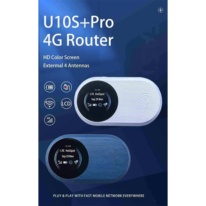 Picture of Vemo U10S+ Pro 4G LTE WiFi 6 Pocket Router