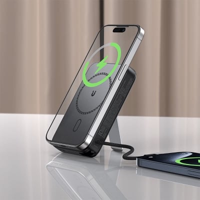 Picture of ACEFAST M24 22.5W 10000mAh Magnetic Power Bank with Built‑In Cable