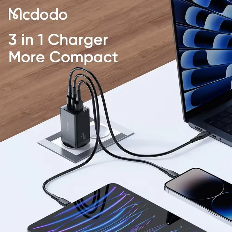 Picture of Mcdodo 67W GaN5 Mini Fast Charging Pro Adapter (CH‑153)