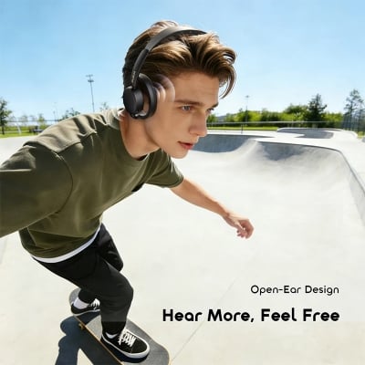 Picture of oraimo OpenLoop OPN‑670N (Open‑Ear Wireless Headphones, 50H Playtime)