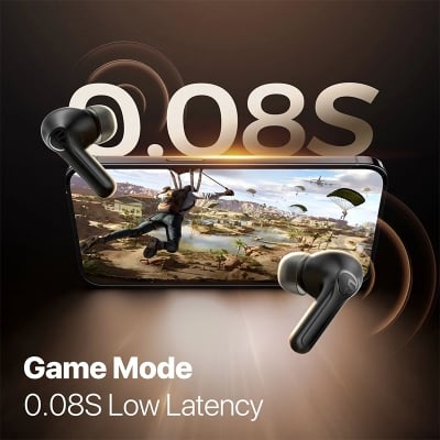 Picture of SoundPEATS T3 Pro Earbuds 35dB Active Noice Canceling BT5.4 True Wireless App Support Dual ENC Mic Multi Connection Bluetooth Earphones with ANC