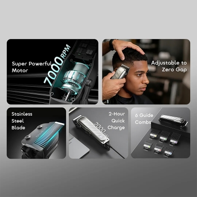 Picture of oraimo EasyCut 2 OCL‑233N (Super Powerful Hair Clipper)