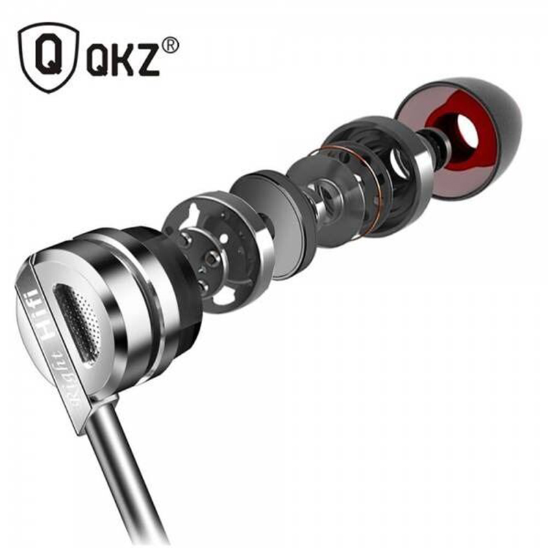 Picture of QKZ DM9 Zinc Alloy HiFi Metal In Ear Earphone with Microphone