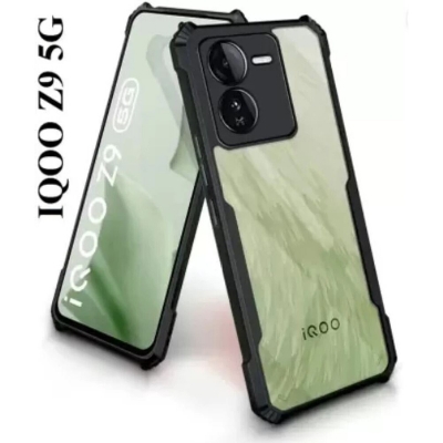 Picture of For Vivo V40 / Vivo V40 Pro 5G Xundd Protective Back Cover Cases Shockproof Airbag Bumper Soft Back Transparent Shell Cover Black