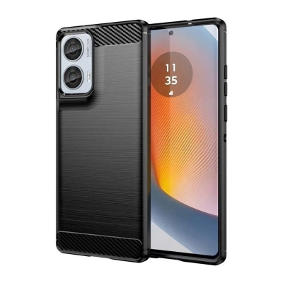 Picture of For Motorola G54 Flexible Clear Transparent Soft TPU Back Case Cover 
