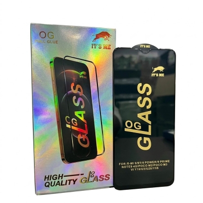 Picture of For Realme  9 4g Gorila Glass Screen Protector Tempered Glass Full Body Curved Og Its Me Rinbo Super X Premium Huawei Nova 5 pro