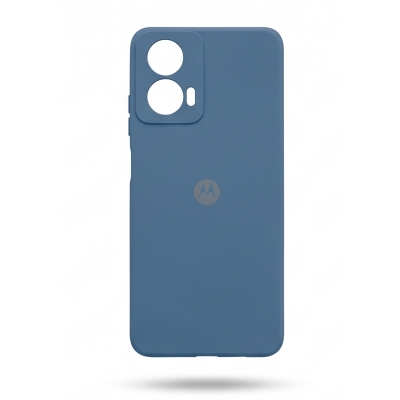Picture of For Motorola Edge 50 Fusion Back Cover Matte Simple Solid Color Soft Silicone TPU Case 