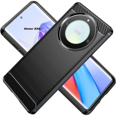 Picture of For Xiaomi Redmi 13C 5G Xunddu Shockproof TPU Bumper Clear Acrylic Mobile Phone Case Back Cover Black