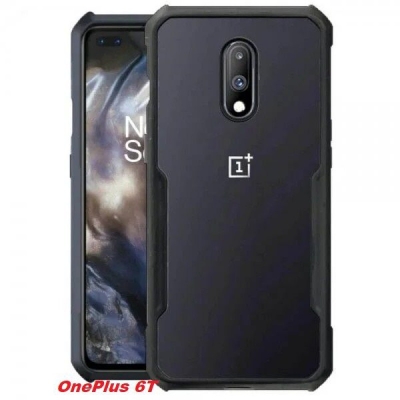 Picture of For Itel A70 Back Case Transparent Xundd Protective Camera Bump Protection Mobile Phone Back Cover Hard Silicon Case A665L Itel Awesome A70 Back Cover Black