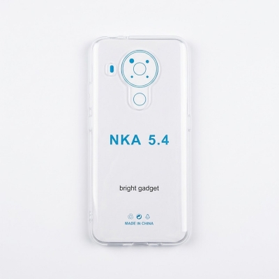 Picture of For iPhone 15 plus  Magsafe Magnetic Wireless Charging Case Clear Shockproof Soft Silicone Protect Back Cover Transparent