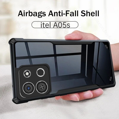 Picture of For Honor X7b Luxury New Soft Case Smooth Round Edge Camera Bumper Protective Silicone Smartphone Back Cover Phone Cases Black