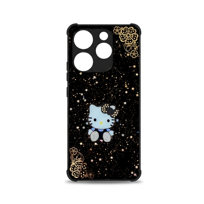 Picture of For Honor X7A Xunddu Shockproof TPU Bumper Clear Acrylic Mobile Phone Case Back Cover 