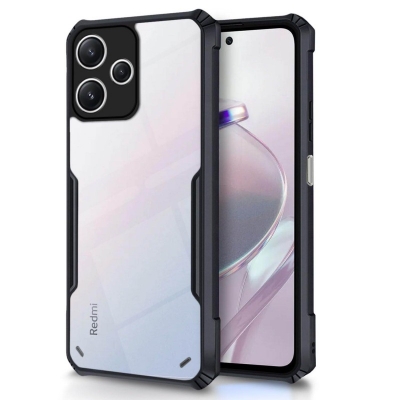 Picture of Samsung S21 Plus 5G/S21+ 5G Phone Case Shockproof Transparent Bumper Airbag Phone Cover Case Black
