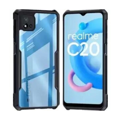 Picture of For Nokia C12 /C12 PRO Transparent bumper Back Cover Xundd Hard Phone Case Black