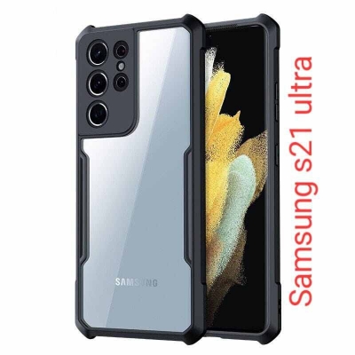 Picture of For Realme 10 Pro Plus Soft TPU Clear Transparent Shockproof Airbag Back Cover Case Black