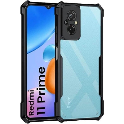 Picture of For Motorola Moto G40 / Moto G60 Xundd Back Cover Transparent bumper Hard Phone Case Black