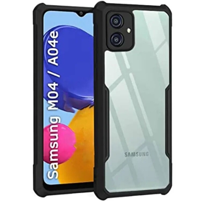 Picture of For iPhone 12 Pro Max Anti Yellow Magsafe Magnetic Wireless Charging Case Clear Transparent Shockproof Back Cover Black