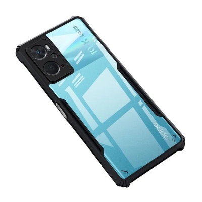Picture of Redmi Note 12 5G Back Cover Case Xundd Fusion Airbags Bumper Shockproof Shell Camera Lens Protection Back Transperant Cover Xiaomi Redmi Note 12 5G Back Case Clear Transparent Hard Case Black