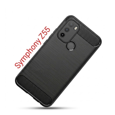 Picture of For Vivo Y36 Phone Case Soft TPU Slim Fashion Non-Slip Protective Phone Cases For vivo y36 Back Cover Black