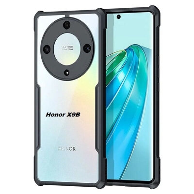 Picture of Xundd Case For Samsung Galaxy A34 Transparent bumper Back Cover Xundd Hard Phone Case Black