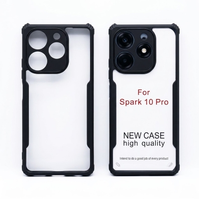 Picture of For Infinix Hot 30 Heavy Strong Liquid Silicone Soft Gel Rubber Shockproof Cover For Hot 30 Phone Case Black