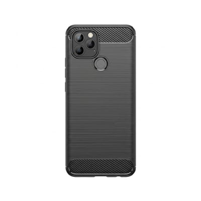 Picture of For Infinix Note 30 Spigen Silicone Fit Designed Soft Gel Rubber Shockproof Back Case Phone Back Cover 