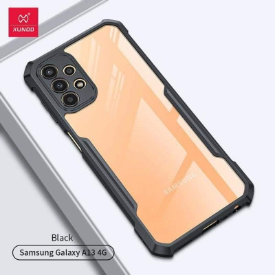 Picture of For Xiaomi Pocophone F1 / Poco F1 XUNDD Clear Transparent Shockproof Back Case Black