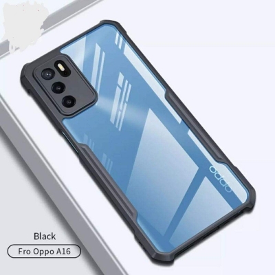 Picture of Xundd Protective Back Cover For VIVO Y11 / VIVO Y12 / VIVO Y15 / VIVO Y17 Cases Shockproof Airbag Bumper Soft Back Transparent Shell Cover Black