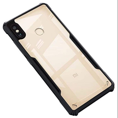 Picture of Back Cover for Realme 9i, Oppo K10, Oppo A76, Oppo A96 (Transparent, Black)