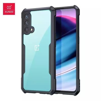 Picture of For Xiaomi Redmi Note 11 Pro 4g cover White Translucent Frosted Feel Color Borders Logo Hole With Camera Protection Clear Back Case Black