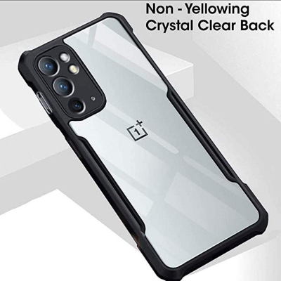 Picture of For oppo reno 6 pro 5g clear transparent back cover Black