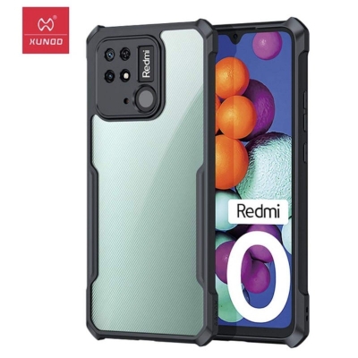 Picture of XUNDD Case For Oppo Reno 8T 4G - Shockproof Protective Armor Back Cover Black