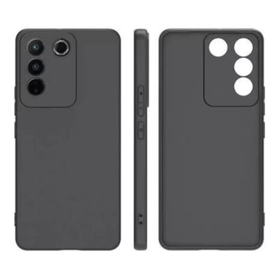 Picture of Samsung Galaxy S9 Plus Premium Silicone Case Crystal Clear Soft TPU Ultra-Thin Transparent Flexible Protective Mobile Phone Back Cover 