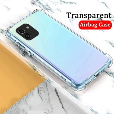 Picture of For Samsung Galaxy S21 / S21 5G - Luxury Soft Flexible Premium Shockproof Camera Bumper Protective Stylish Silicon Back Cover - Phone Back Cover - Camera - Phone Back Cover Transparent