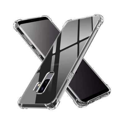 Picture of For Vivo Y22 / Vivo Y22S Heavy Strong Liquid Silicone Soft Gel Rubber Shockproof Cover Case Transparent