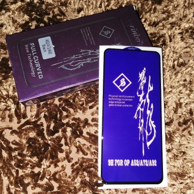 Picture of Samsung galaxy a12/samsung galaxy m12 এর জন্য "হং কং ডিজাইন" টেম্পার্ড গ্লাস প্রোটেক্টর কেসিং গ্লাস ব্যাক ফোন কভারের জন্য (Back Case Cover For Smartphone) gt neo 2