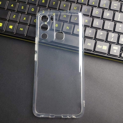 Picture of Realme C21 Luxury Xundd Transparent Crystal Clear Case Ultra Thin Light Weight Trendy Stylish Slim Shockproof Bumper Camera Protective Xundu Cove - Phone Back Cover Transparent